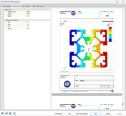 Cuadro de diálogo "Configuración de impresora y página", pestaña "Configuración de página"