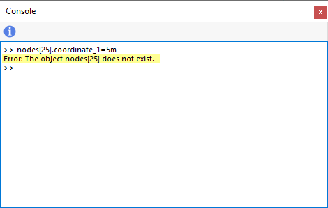 Mensaje de error en la consola