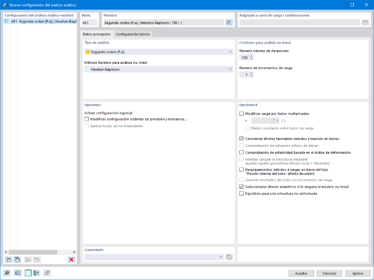 KB 001759 | Consideración de efectos de segundo orden en RFEM 6 y RSTAB 9
