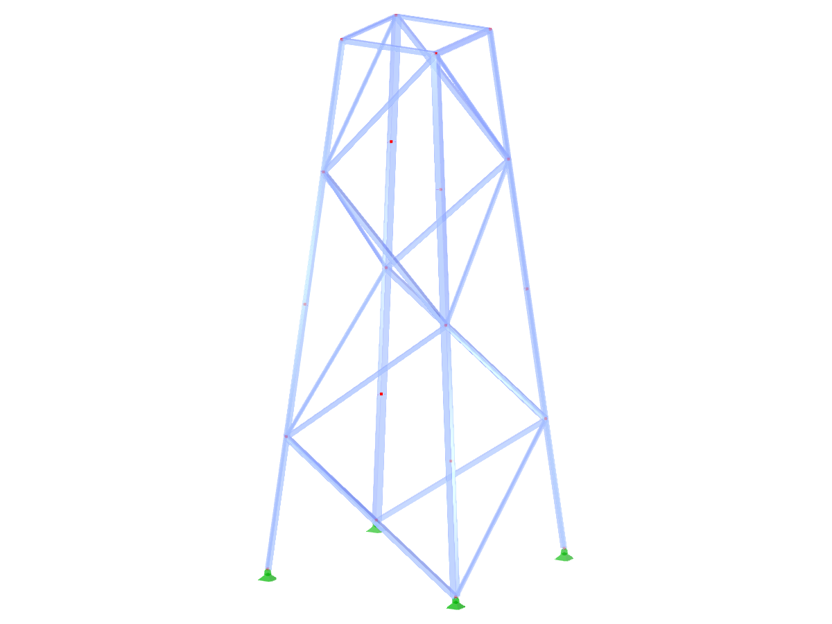 Modelo ID 2083 | TSR014-a | Torre de celosía
