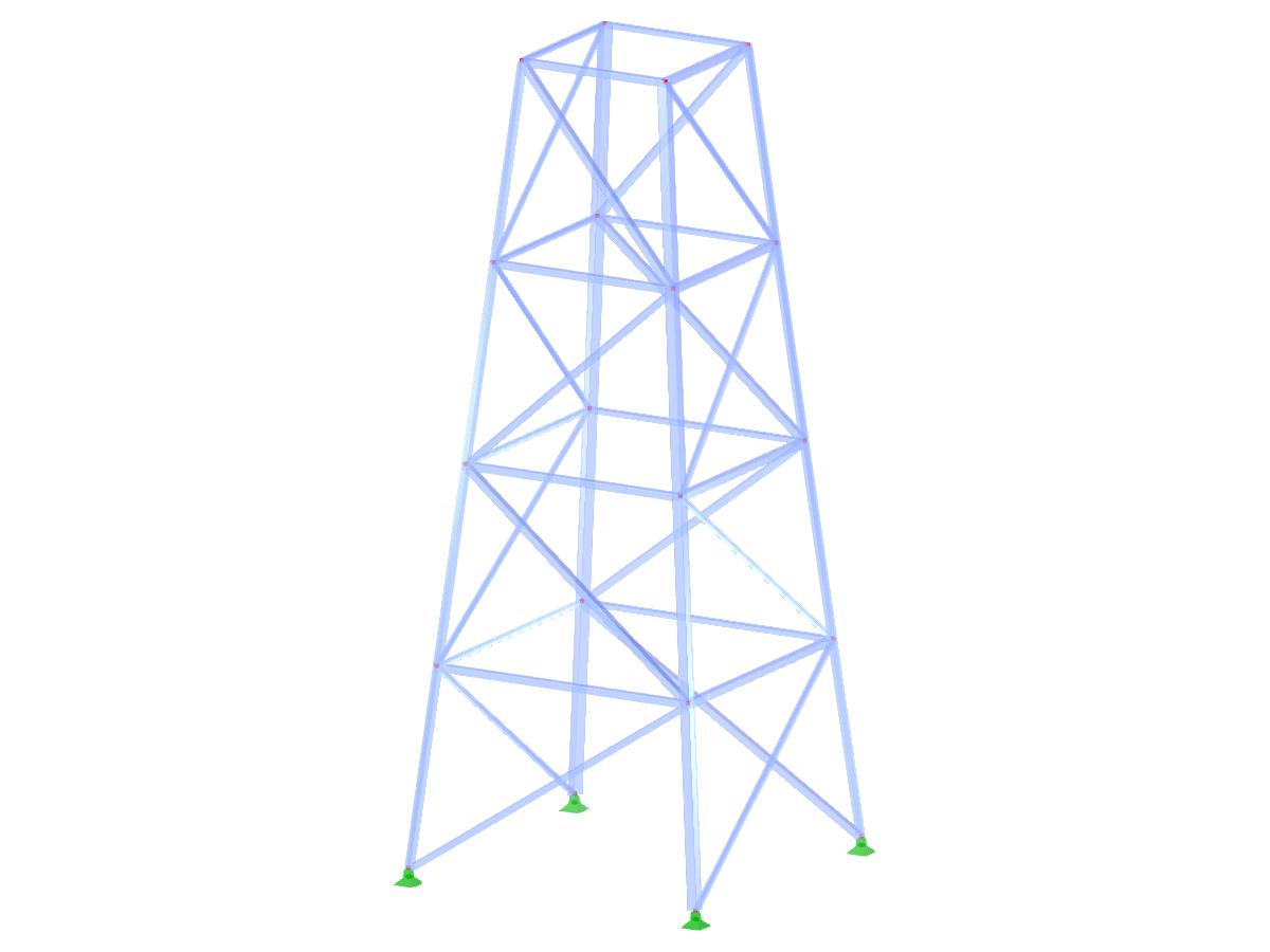 Modelo ID 2092 | TSR013-b | Torre de celosía