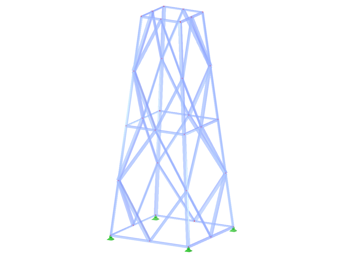 Modelo ID 2138 | TSR041 | Torre de celosía