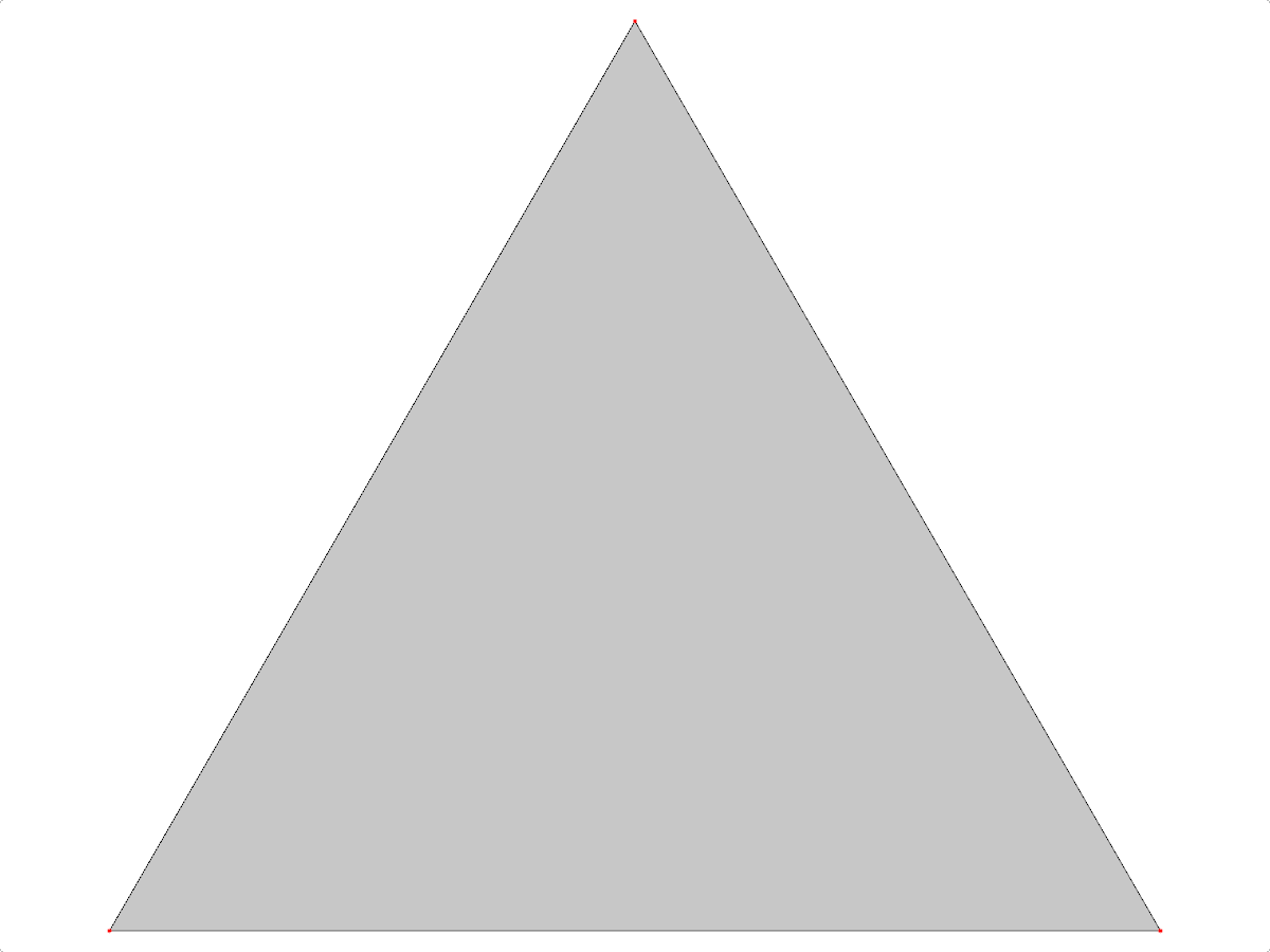 Análisis de superficies 3D con elementos de malla triangular que ilustran técnicas de cálculo estructural.