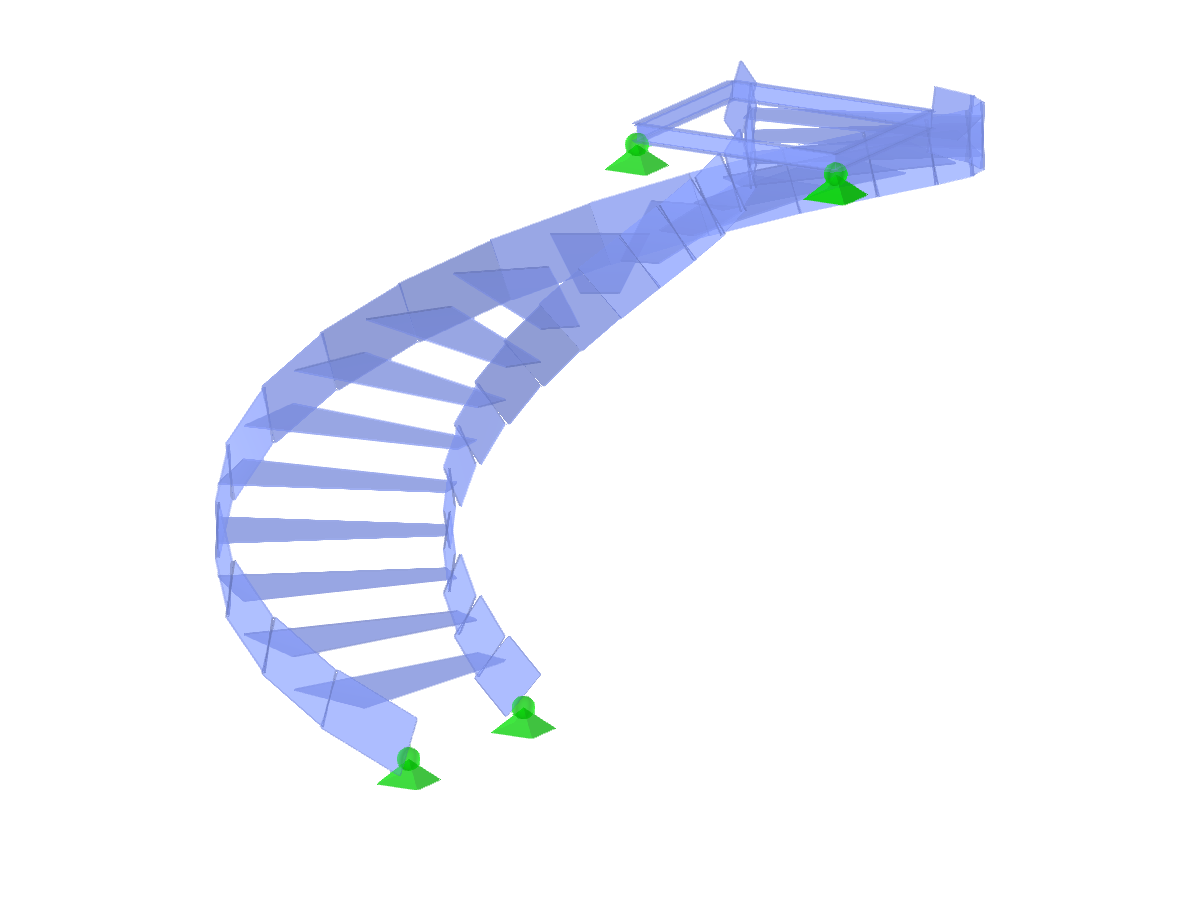 Modelo ID 3034 | STS020-plg-a | Escaleras | Circular | Arriba-derecha