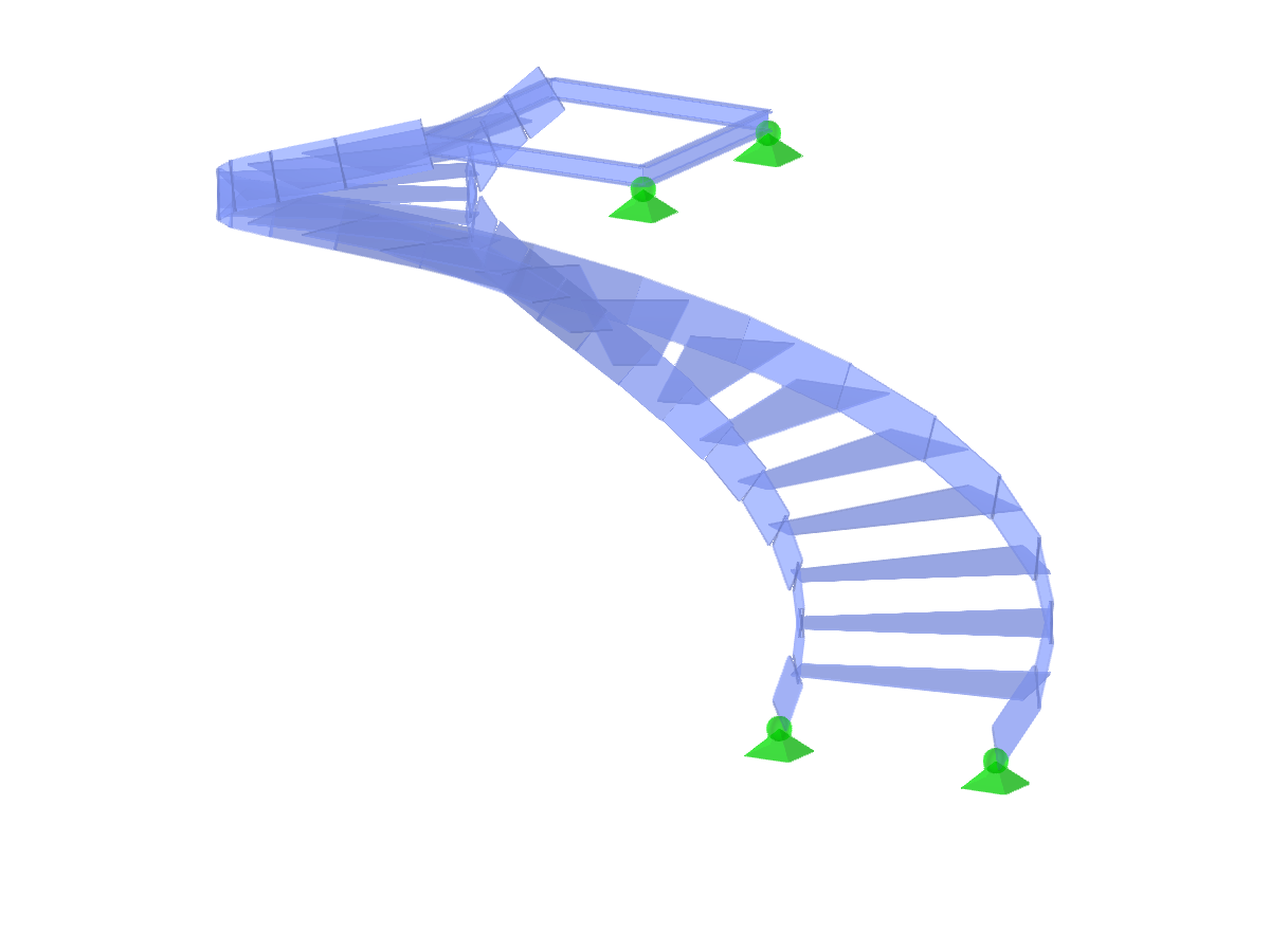 Modelo ID 3093 | STS020-plg-b | Escaleras | Circular | Arriba-izquierda
