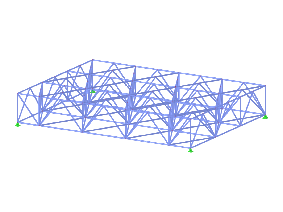 ID de modelo 3633 | SPT005 | Pórtico tridimensional