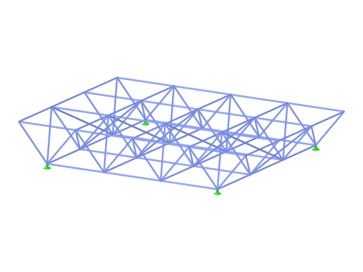 Modelo con ID 3636 | SPT006 | Estructura de celosía en 3D