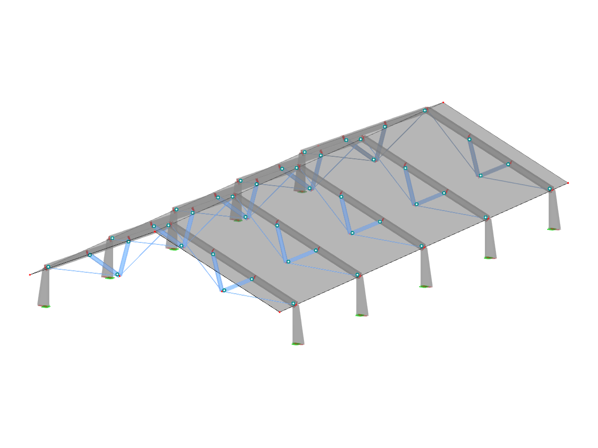 Modelo ID 3660 | HSS005-a | Sistema de estructura mixta