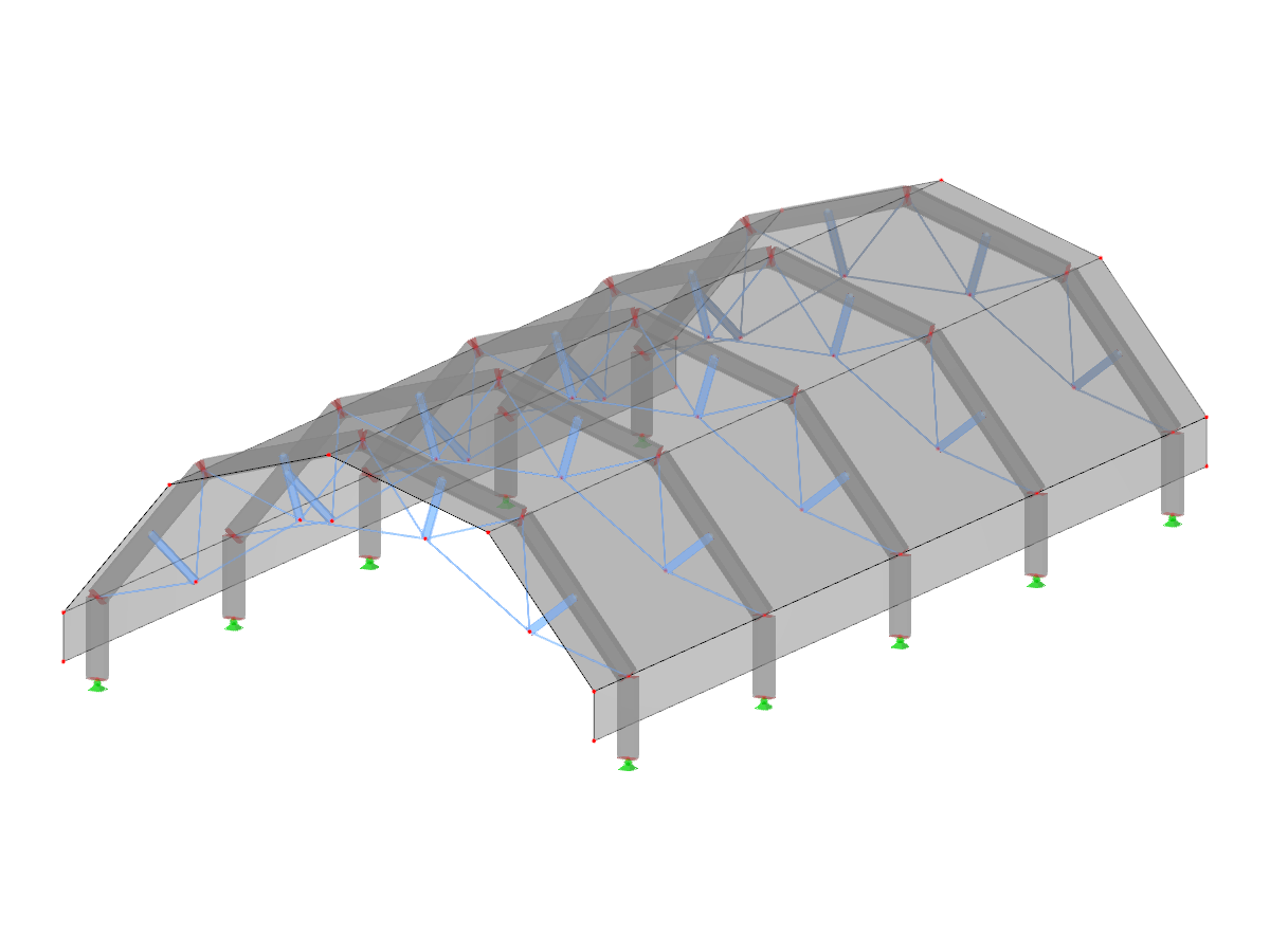 Modelo ID 3662 | HSS006-a | Sistema de estructura mixta