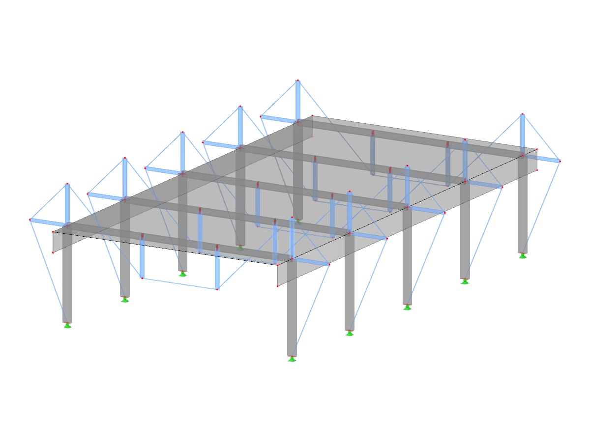 Modelo ID 3694 | HSS008-b | Sistema de estructura mixta