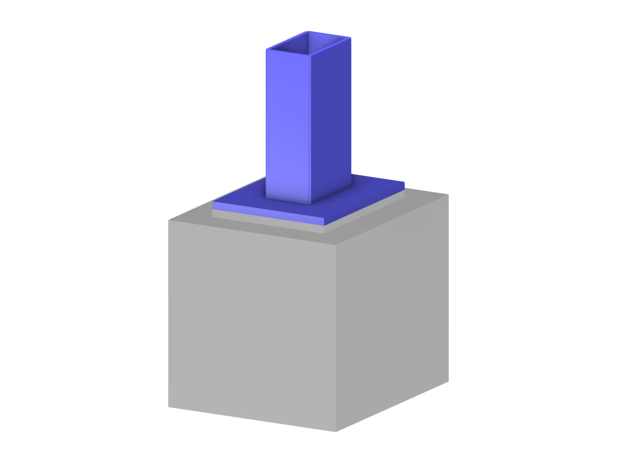 Modelo 004030 | Base del pilar
