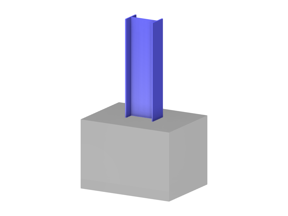 Modelo 004033 | Columna incrustada