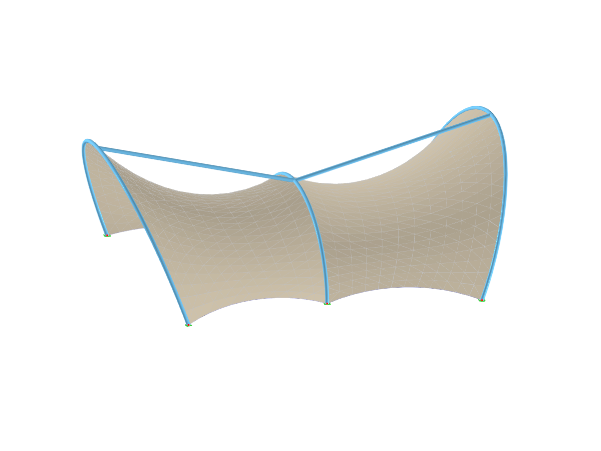 Modelo 004163 | Estructura con membranas