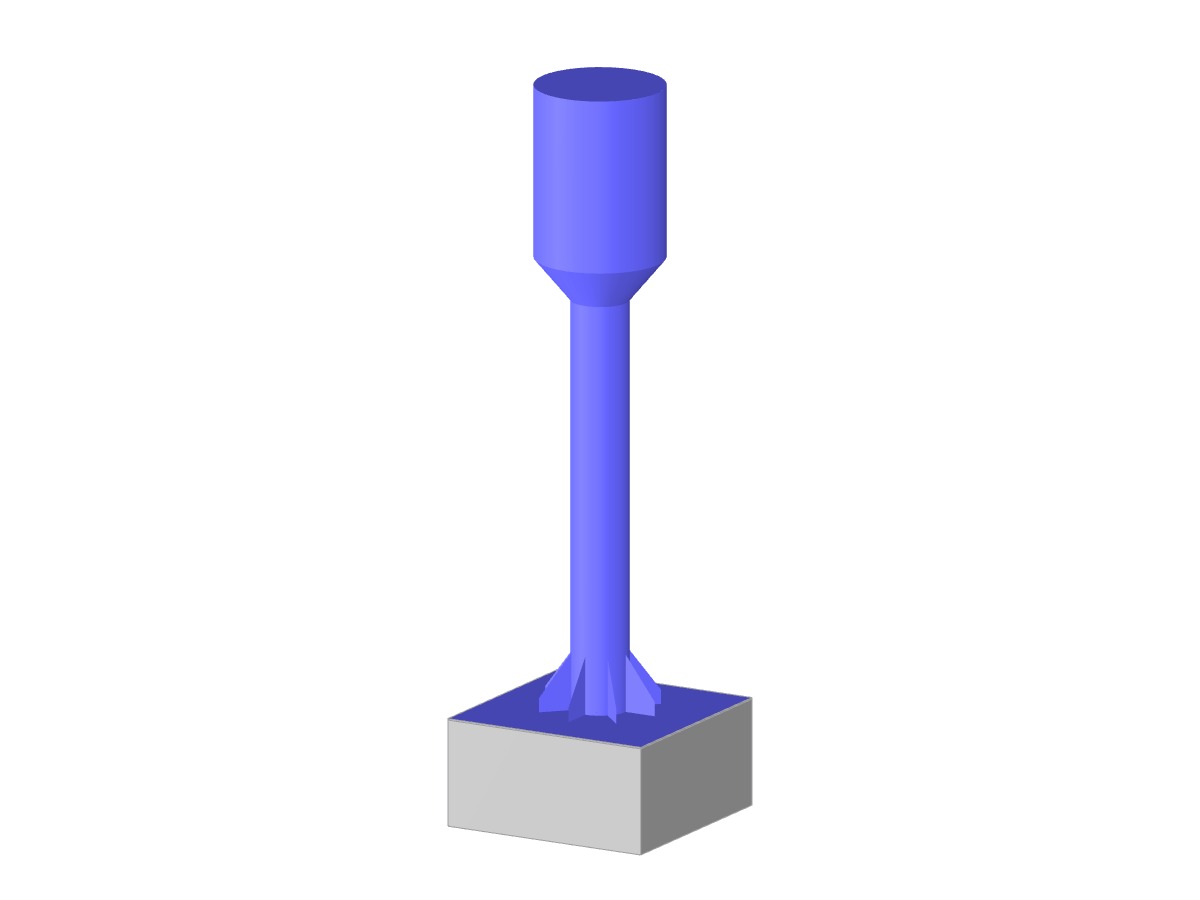 Modelo 004266 | Torre de agua
