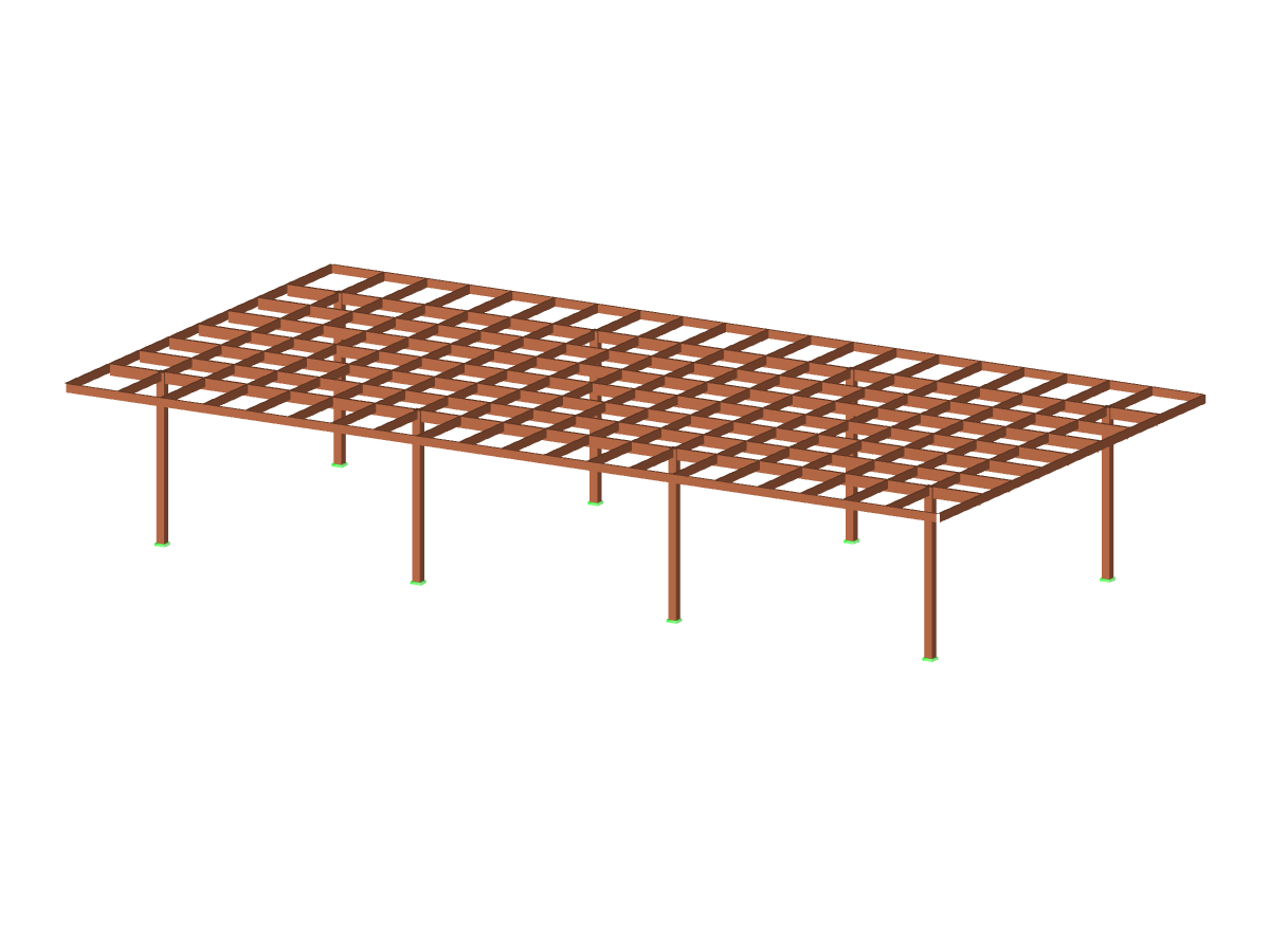 Modelo 004275 | Pérgola de madera