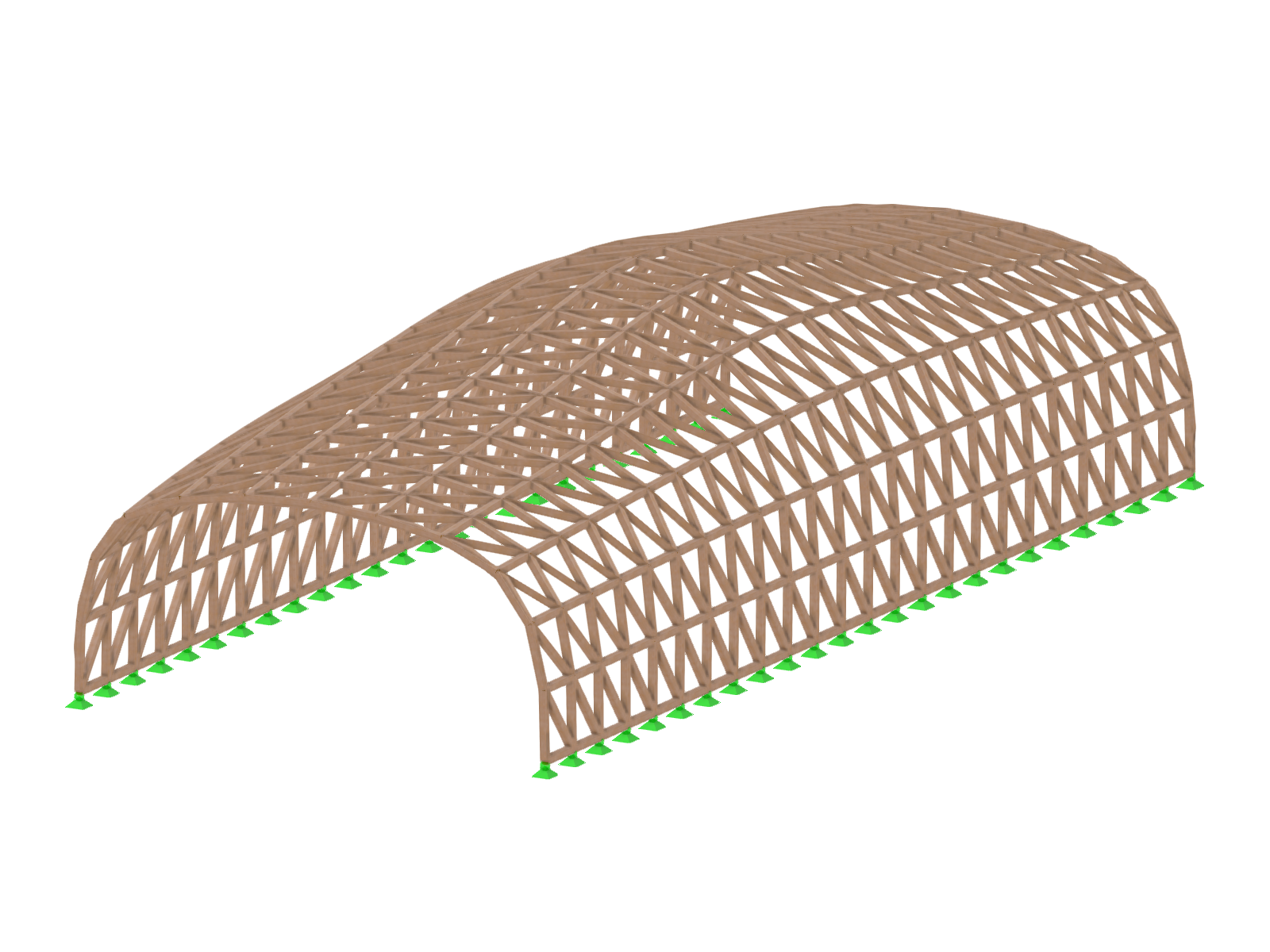 Modelo 004294 | Estructura de rejilla de madera