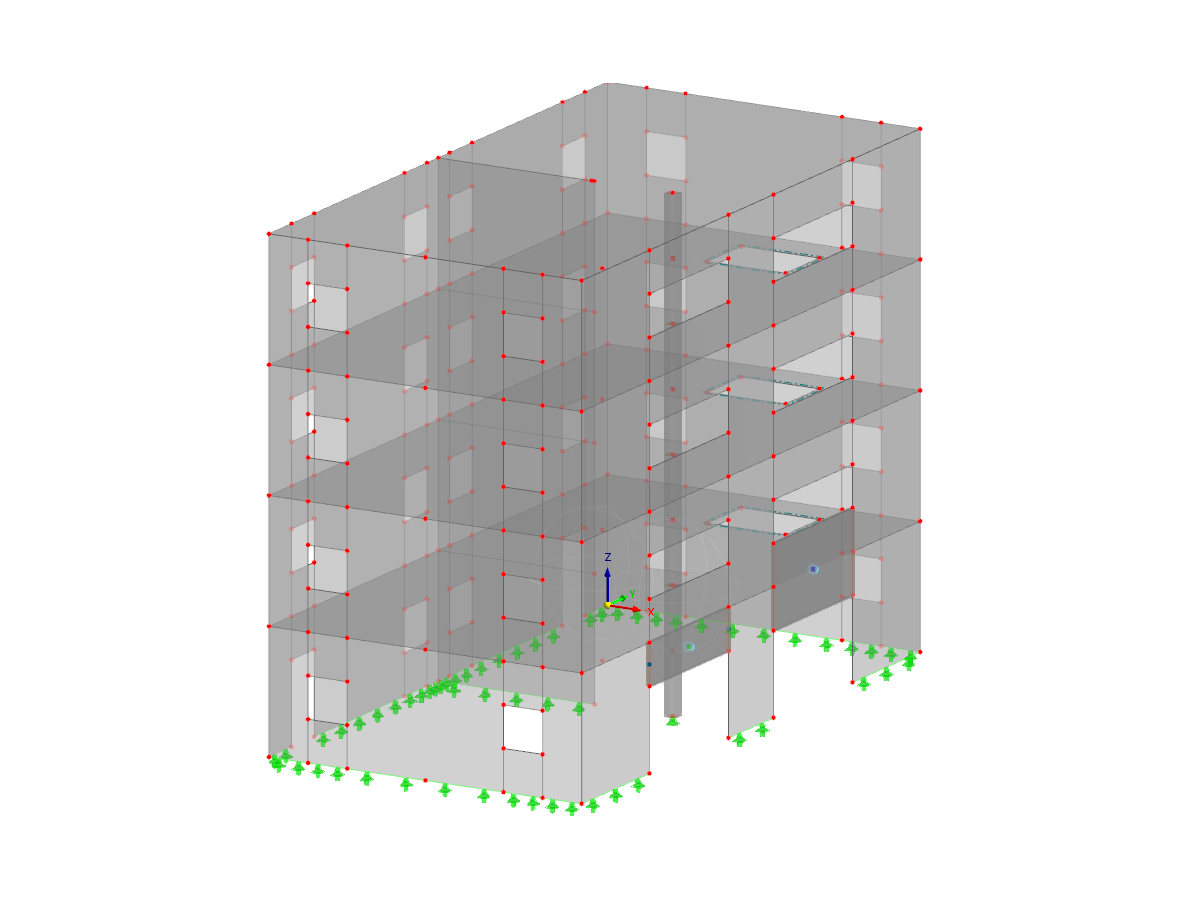 Modelo 004386 | Edificio de hormigón armado de varias plantas | CSA A23.3:19