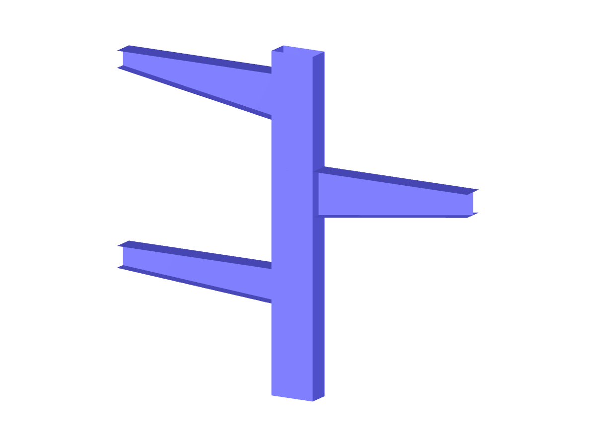 Modelo 004396 | Columna con voladizos