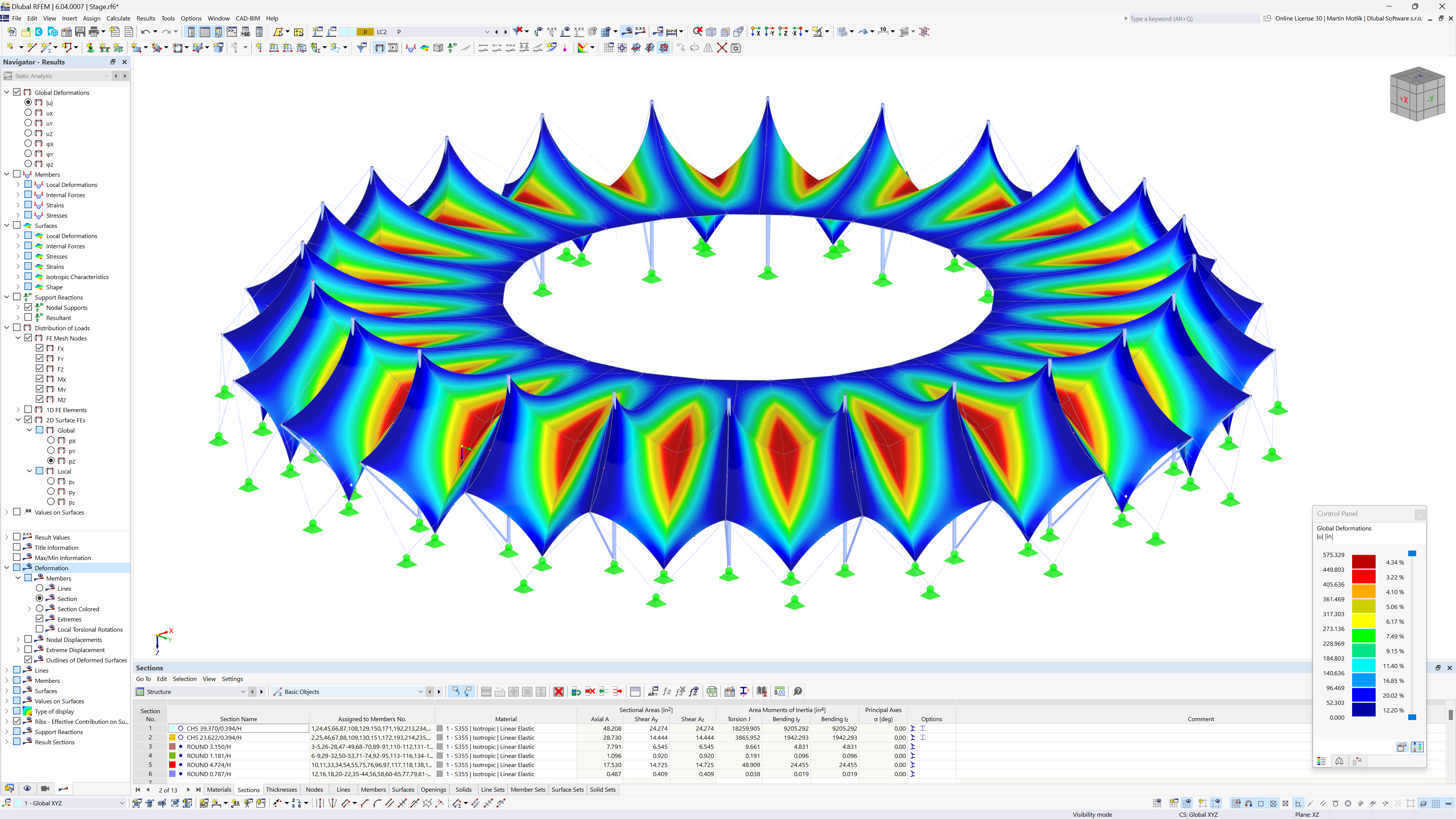 Búsqueda de forma en RFEM 6