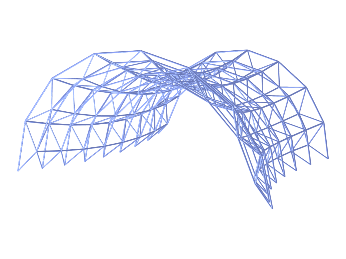 Modelo 004746 | Estructura de la cubierta del escenario al aire libre