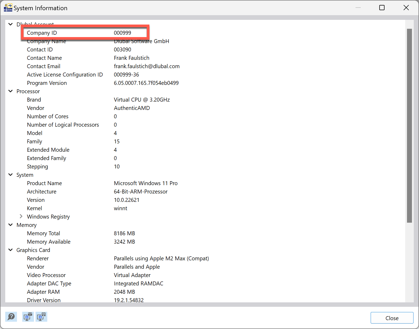 ¿Dónde puedo encontrar mi número de cliente en RFEM 6 o RSTAB 9?
