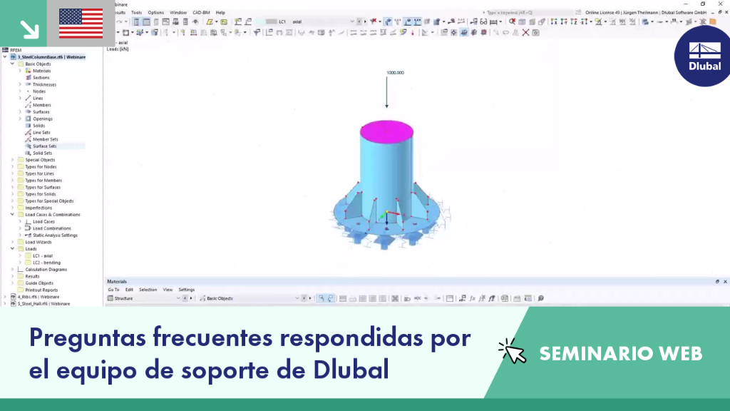 Preguntas frecuentes respondidas por el equipo de soporte de Dlubal | Abril de 2024