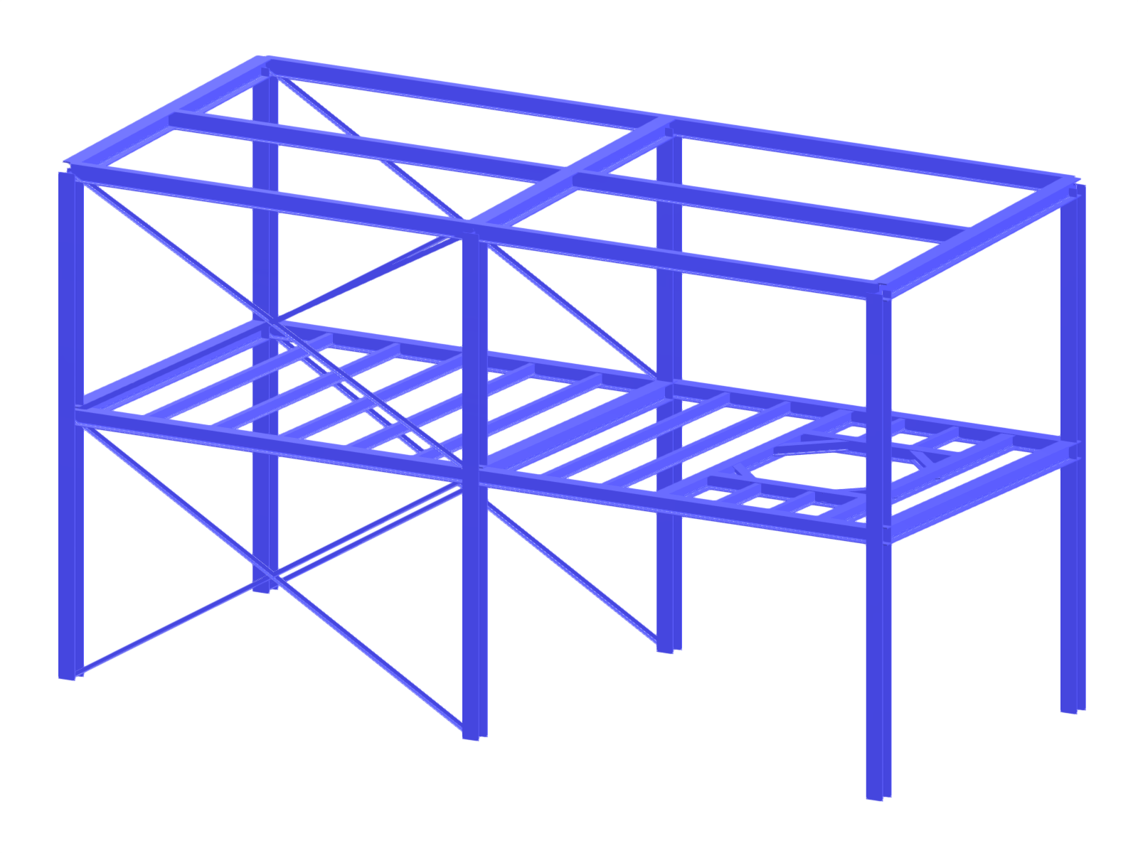 Modelo 004916 | Pórtico de acero
