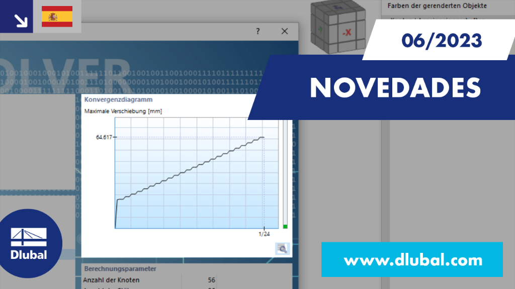 Las nuevas funciones en RFEM 6 y RSTAB 9 muestran mejoras y actualizaciones.