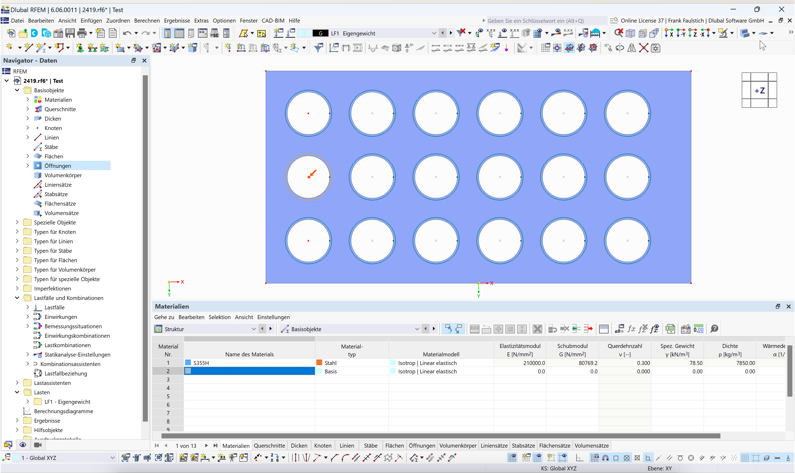 FAQ 005546 | ¿Cómo encuentro una abertura con un número determinado en RFEM 6?