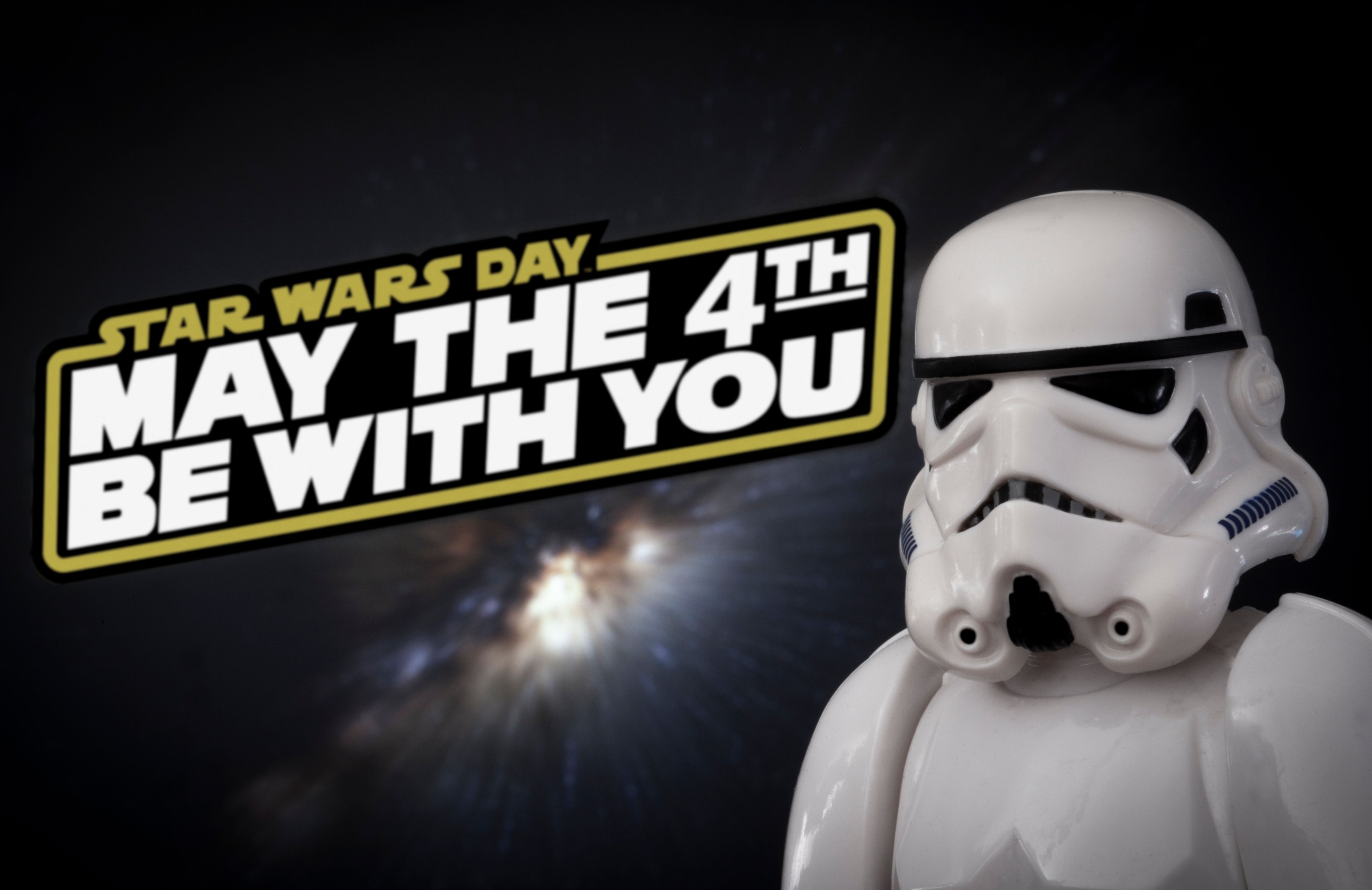 Lema del Día Internacional de la Guerra de las Galaxias.