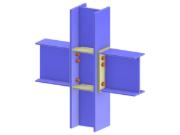 Modelo 005167 | Conexión viga a ala de columna mediante placa de extremo de profundidad completa