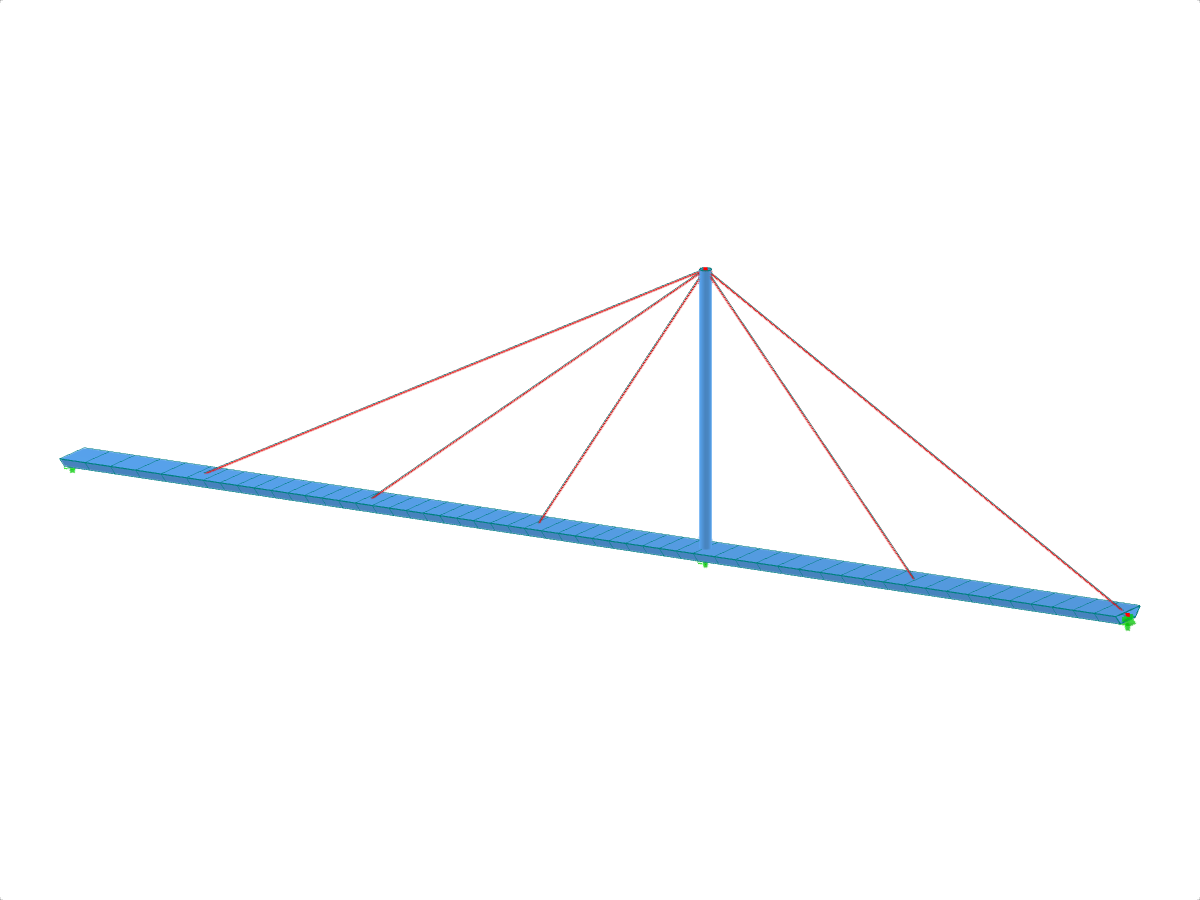 GT 000507 | Análisis y cálculo estructural de un puente atirantado para peatones
