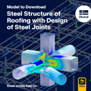 Estructura de cubierta arquitectónica con uniones de acero y elementos de diseño estructural, que muestra la colaboración de ingeniería y soluciones de diseño innovadoras.