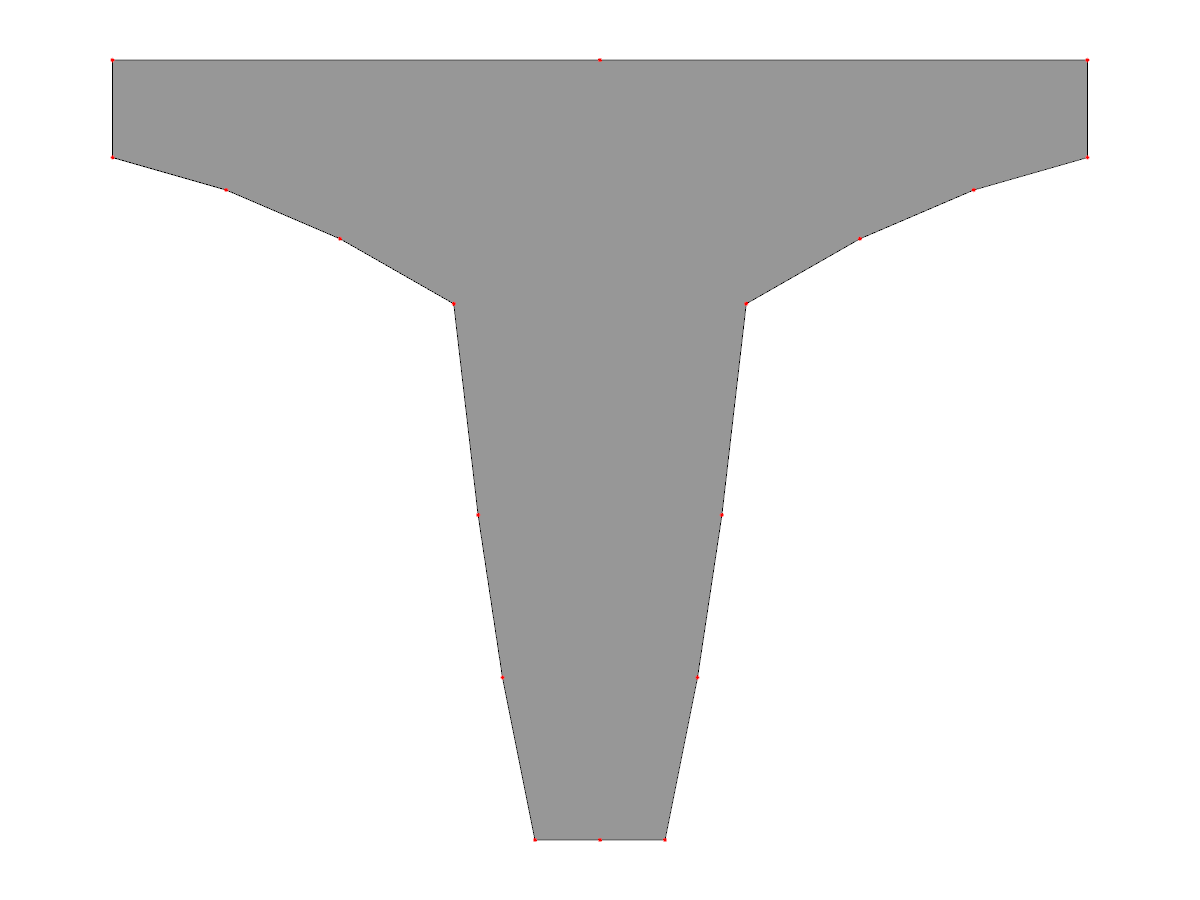 Viga de puente en T