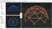 Cálculos de diseño de madera con RFEM 6 y RSTAB 9 según las normas ANSI/AWC NDS.