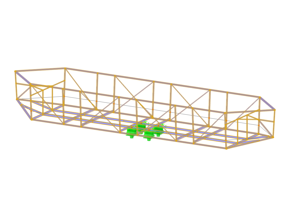 Diseño de estructuras de madera complejas, que muestra diferentes detalles y ángulos de construcción del barco.