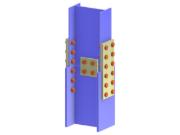 Modelo 006141 | Empalme de Columna con Placas de Cubierta Externas Portantes y Rellenos