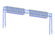 Modelo 004160 | Diseño de estructura de señal de tráfico