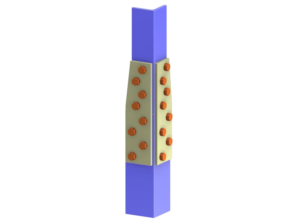 Model 006309 | Column Splice with Splice Plates