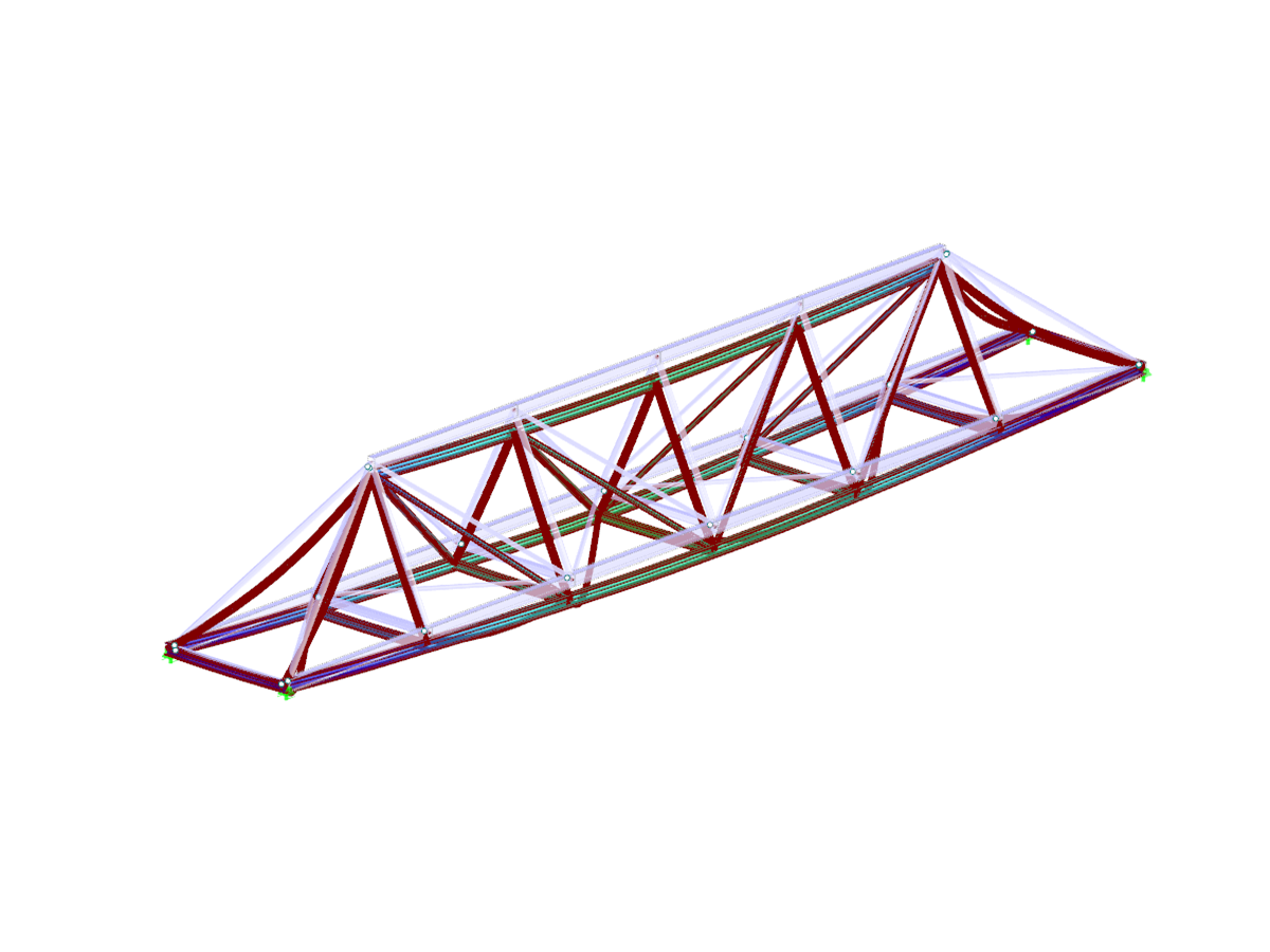 Module additionnel RF-/DEFORM pour RFEM/RSTAB | Analyses des déformations et des flèches