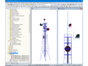 Exportiertes RFEM-Modell