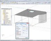 Grafische Modellierung über Hintergrund-Folien