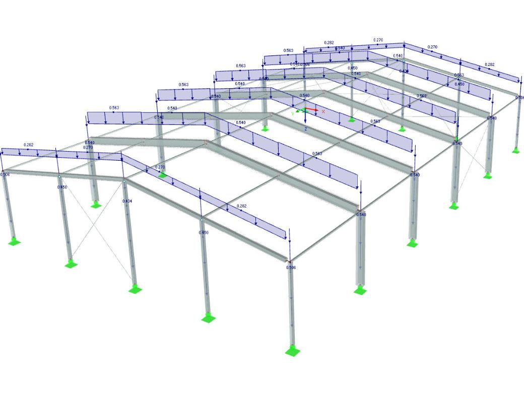 Structure en aluminium selon ADM 2015