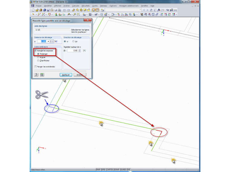 Import und Verwendung einer DXF-Hintergrundfolie