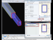 Section hybride dans SHAPE-THIN