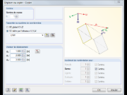 Déplacer et copier dans un système de coordonnées défini par l'utilisateur dans RFEM 5 et RSTAB 8