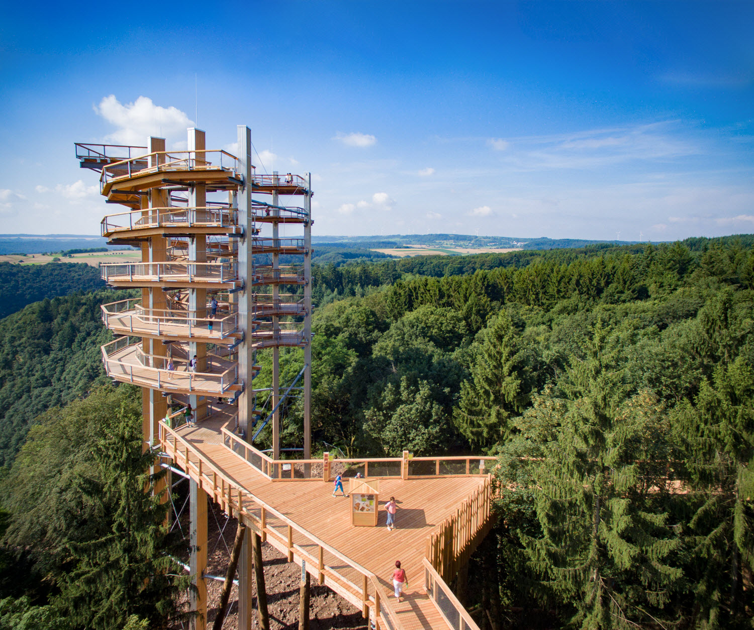 Tour d’observation de la Saarschleife (© Erlebnis Akademie AG)