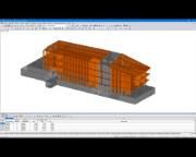 Modèle RFEM de la Haus der Bauern (© Göppert Bauingenieure)