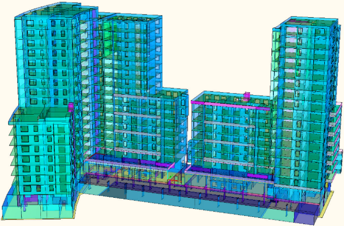 Résultats dans RFEM (© MGM Konstrukcje Inżynierskie)