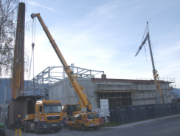 Chaufferie en cours de construction (© AG-inženiring)